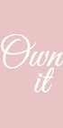 Own It Poster - Posterbox.no
