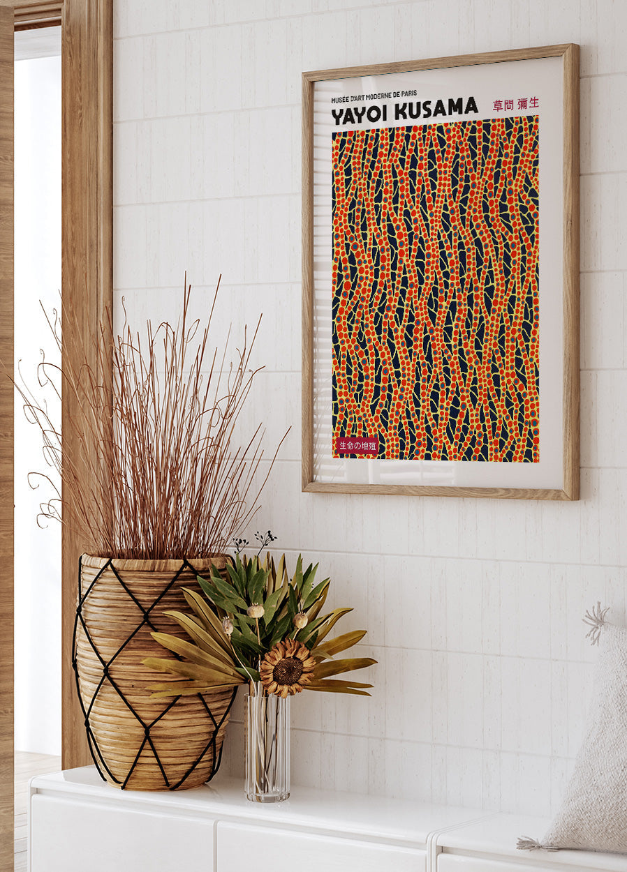 Yayoi Kusama Passage of the Wind Poster - Posterbox.no