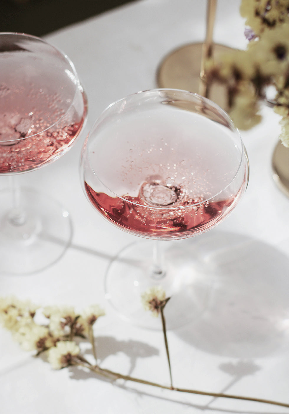 Pink Champagne Celebration Poster - Posterbox.dk