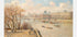 Pissarro Louvre From Pont Neuf Poster - Posterbox.dk