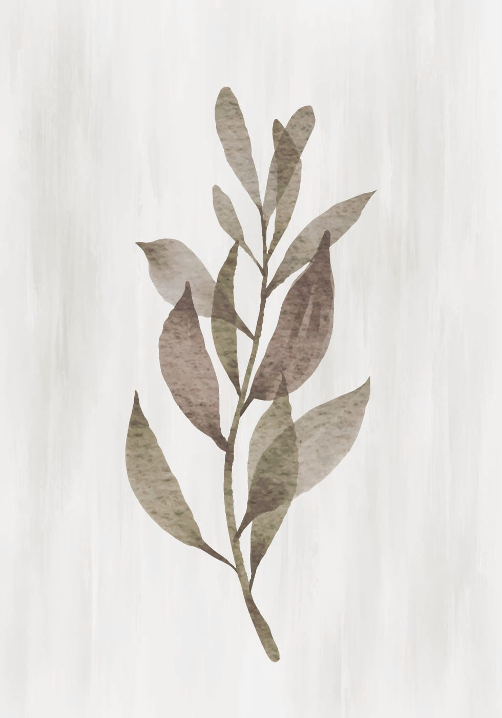 Plant Art No. 1 Poster - Posterbox.dk