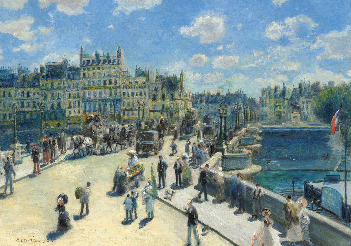 Pont Neuf By Auguste Renoir Poster - Posterbox.dk