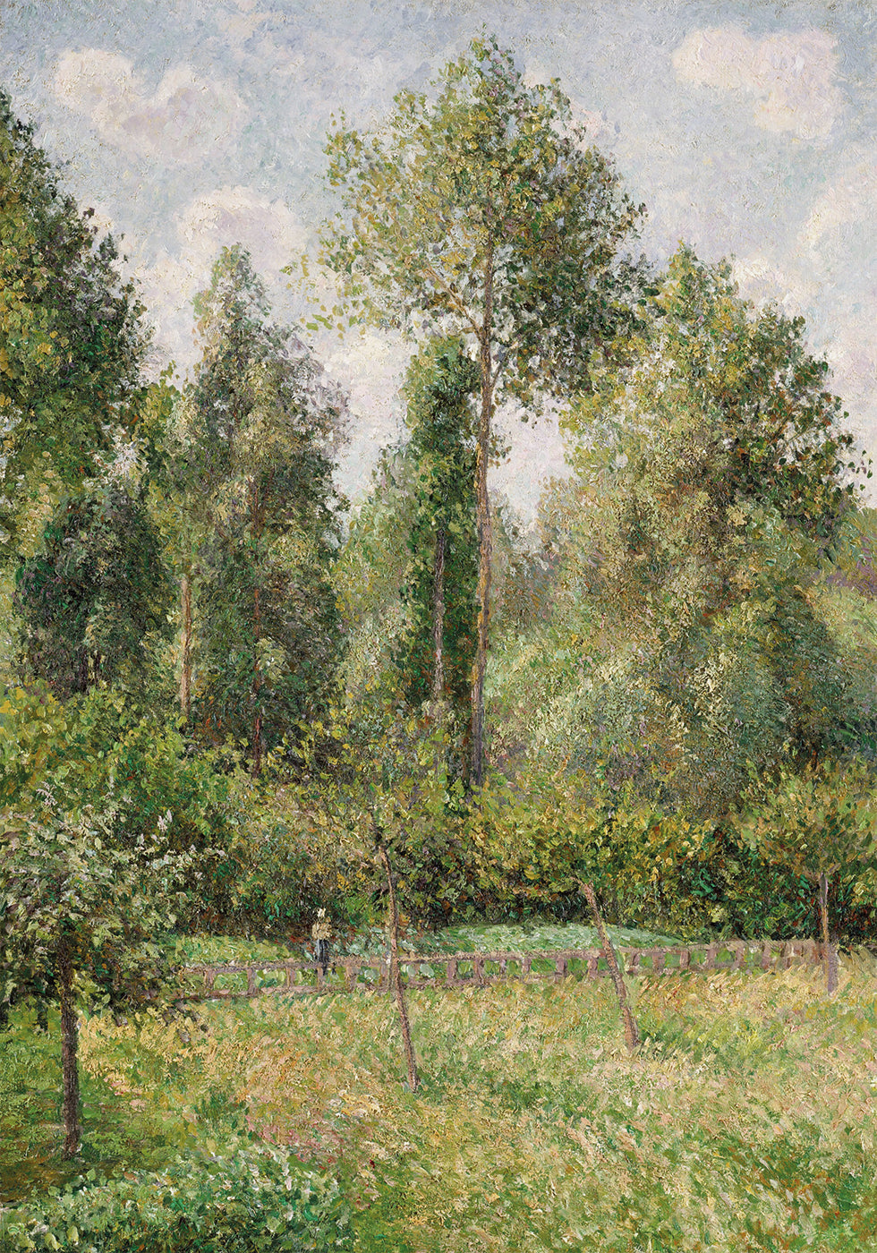 Poplars Éragny By Camille Pissarro Poster - Posterbox.dk