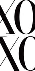 XOXO Poster - Posterbox.dk