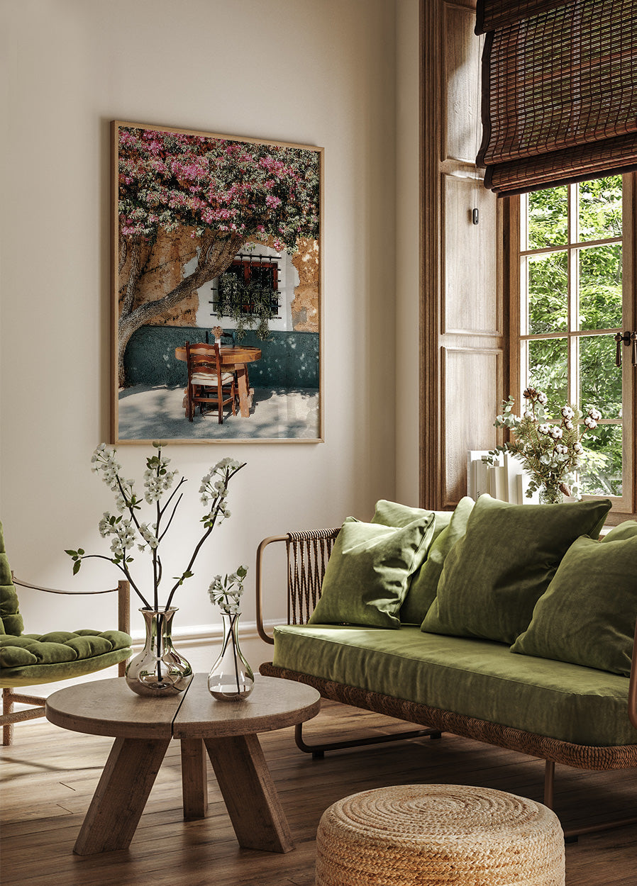 Restaurant Can Muson Desa Villa in Ibiza Poster - Posterbox.dk