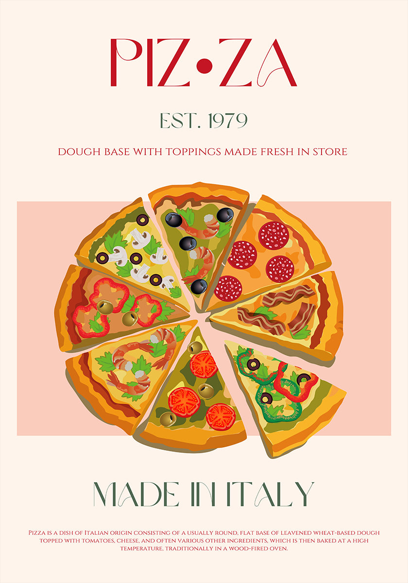 Slices of Italy Poster