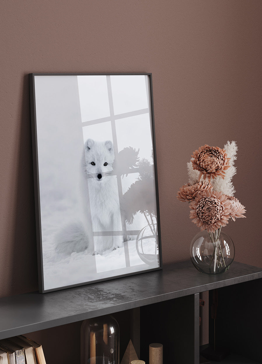 Snow Fox Poster - Posterbox.dk