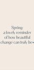 Spring is Beautiful Poster - Posterbox.no