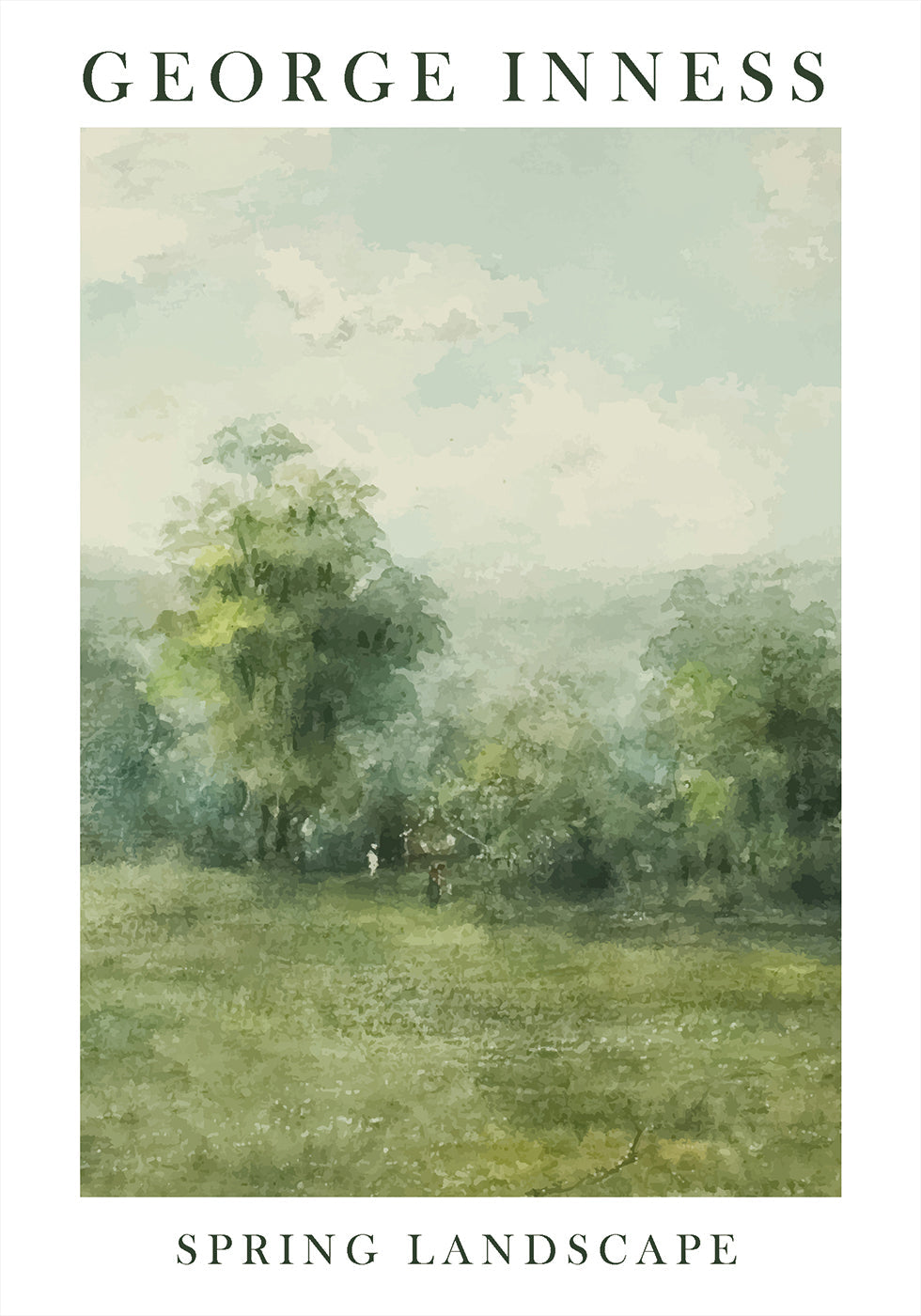 Spring Landscape Poster - Posterbox.dk
