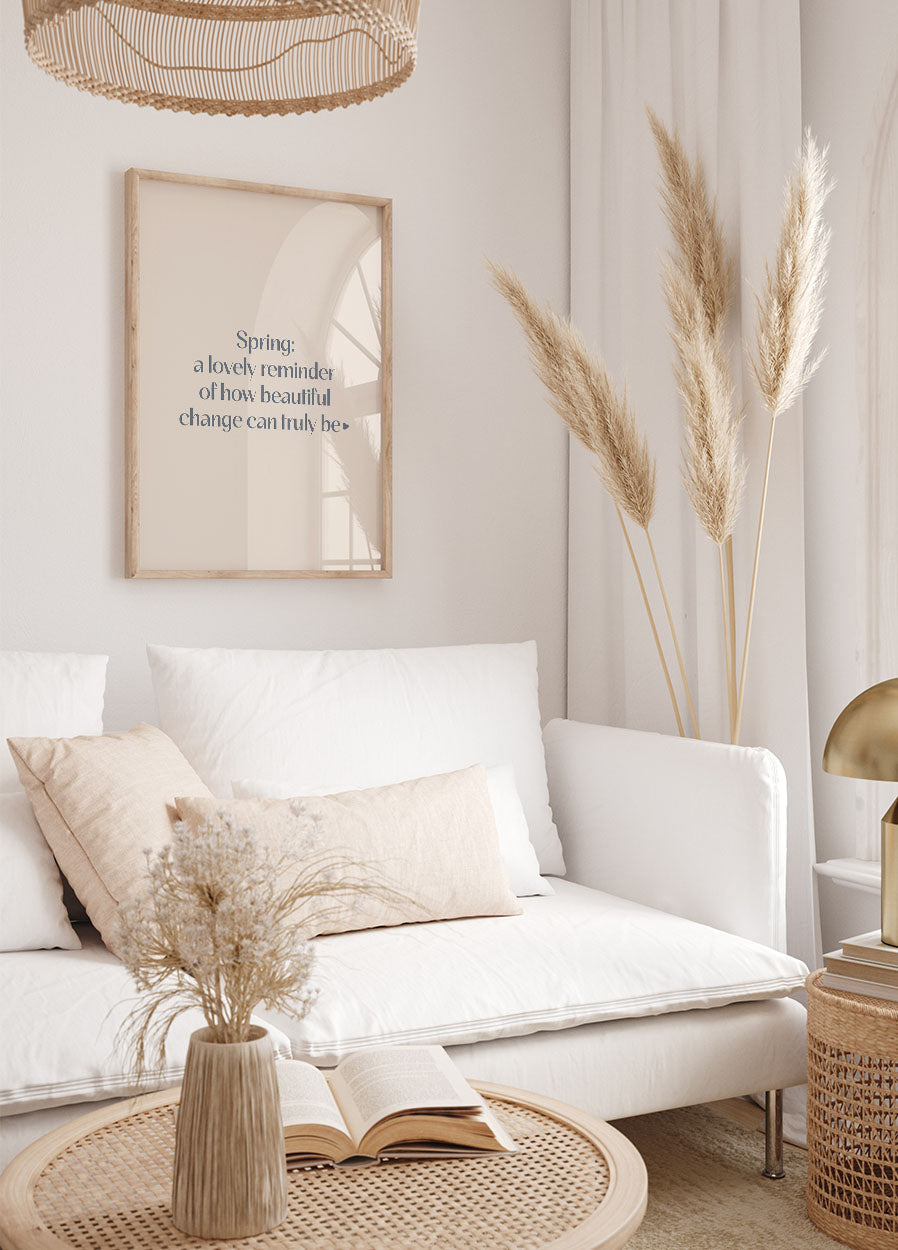 Spring is Beautiful Poster - Posterbox.no