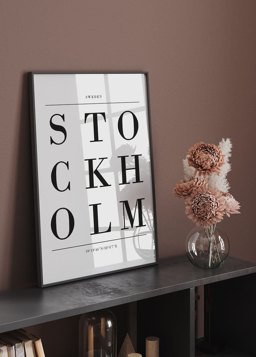 Stockholm No. 2 Poster - Posterbox.no