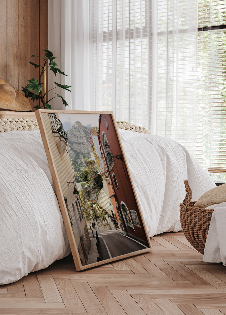 Street in Positano Poster - Posterbox.dk