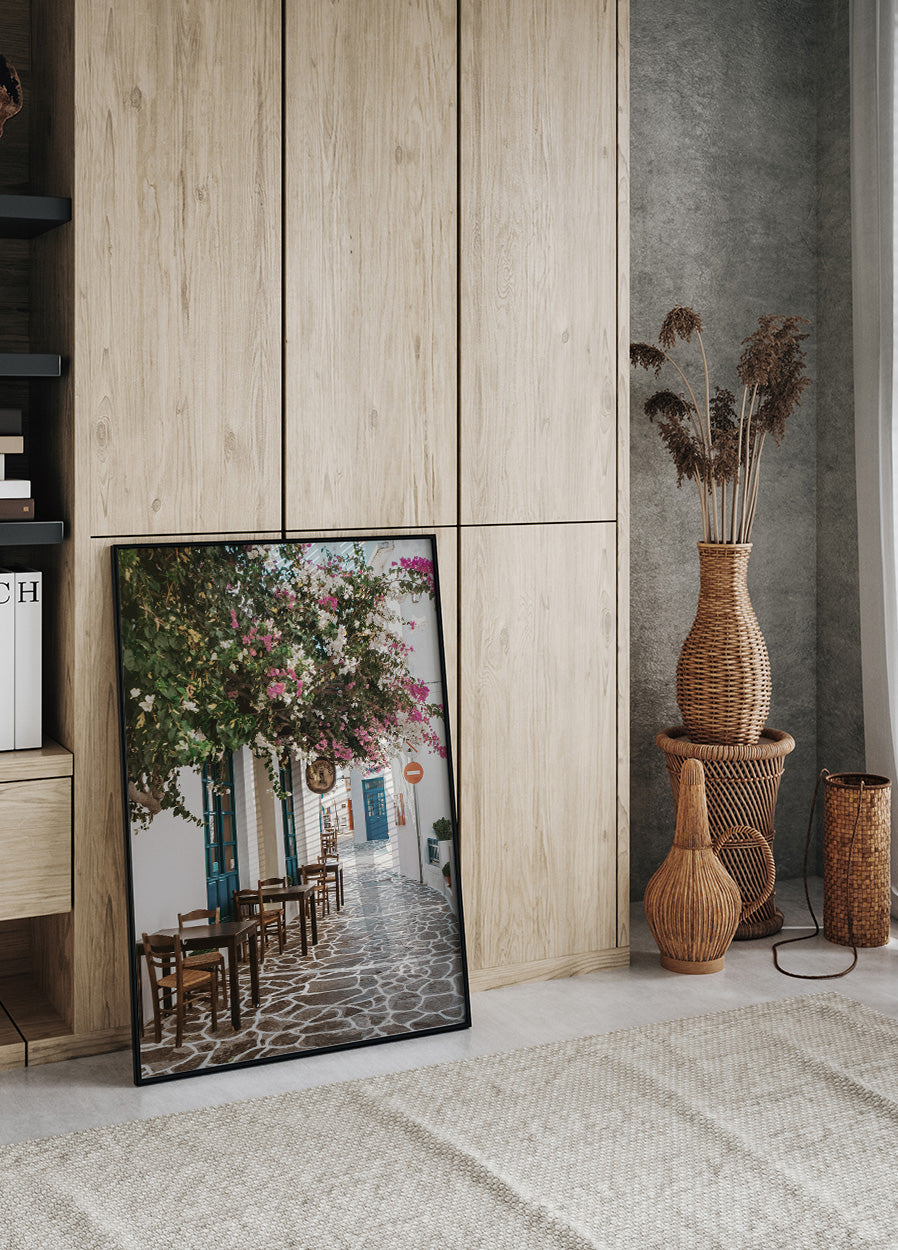 Streetview On Milos Poster - Posterbox.dk