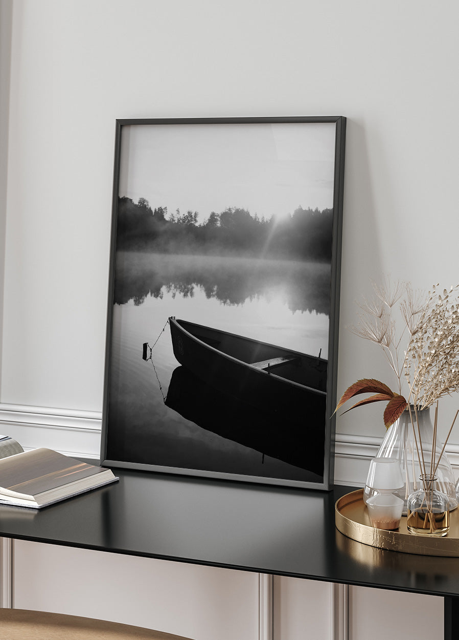 Sunrise On The Lake Poster - Posterbox.dk