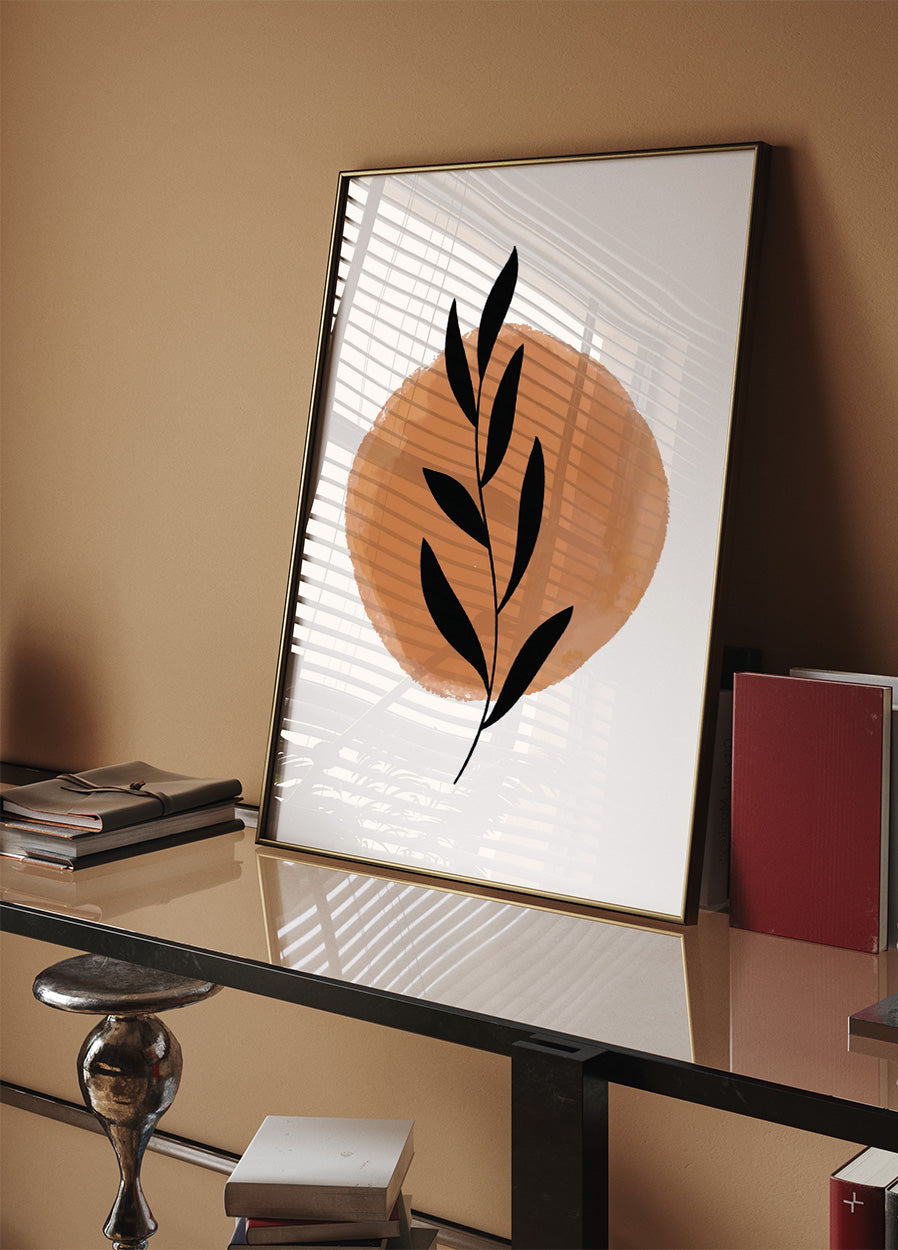 Sunset Branch Poster - Posterbox.dk