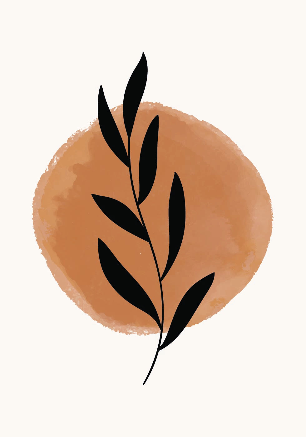 Sunset Branch Poster - Posterbox.dk