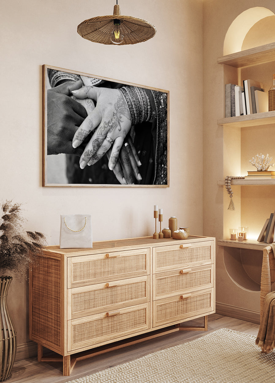 Tattooed Hands Poster - Posterbox.dk