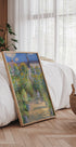 The Artist's Garden at Vétheuil By Claude Poster - Posterbox.dk