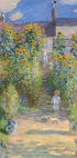 The Artist's Garden at Vétheuil By Claude Poster - Posterbox.dk
