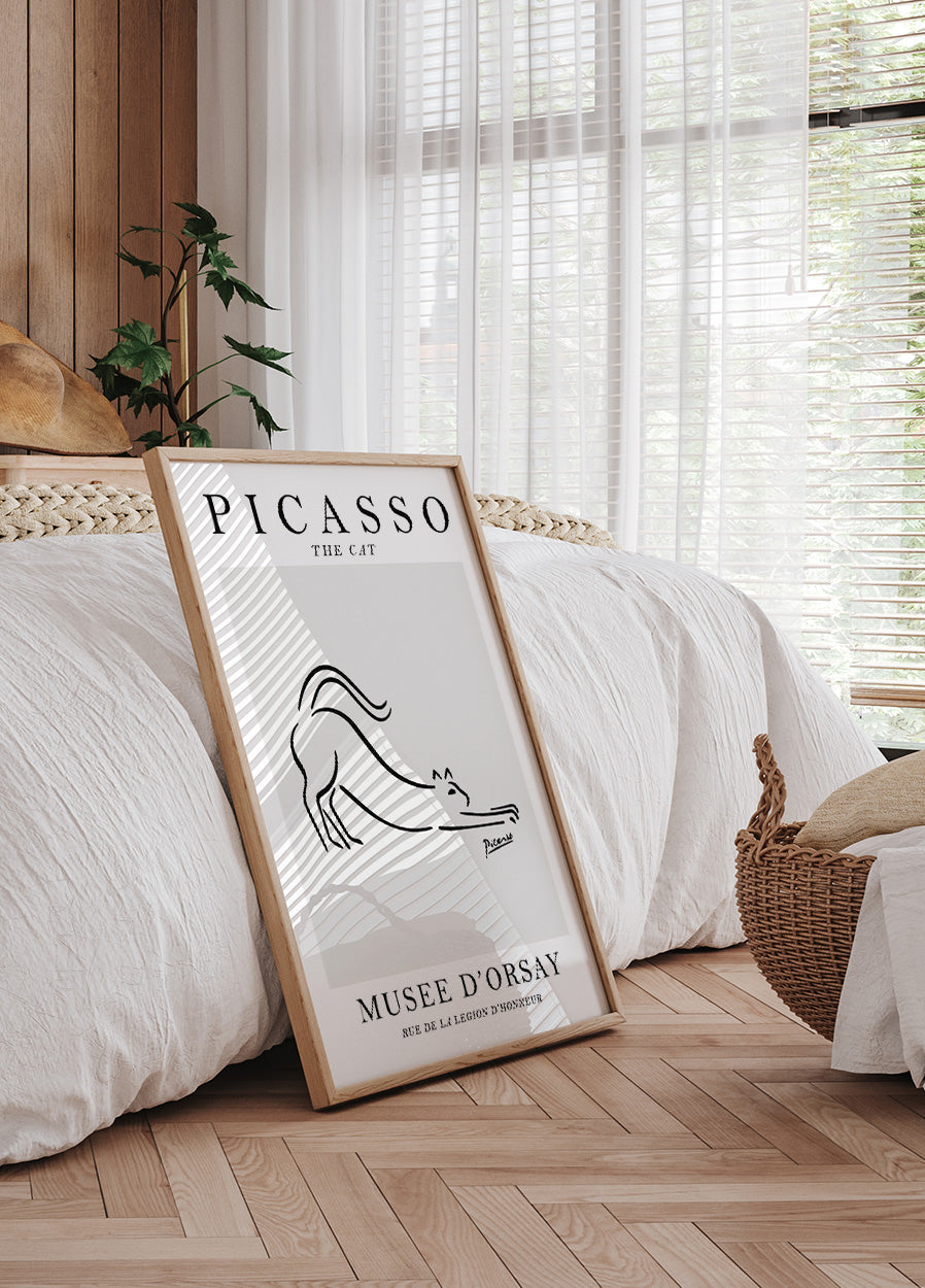 The Cat Picasso Poster - Posterbox.dk