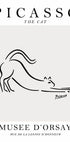 The Cat Picasso Poster - Posterbox.dk