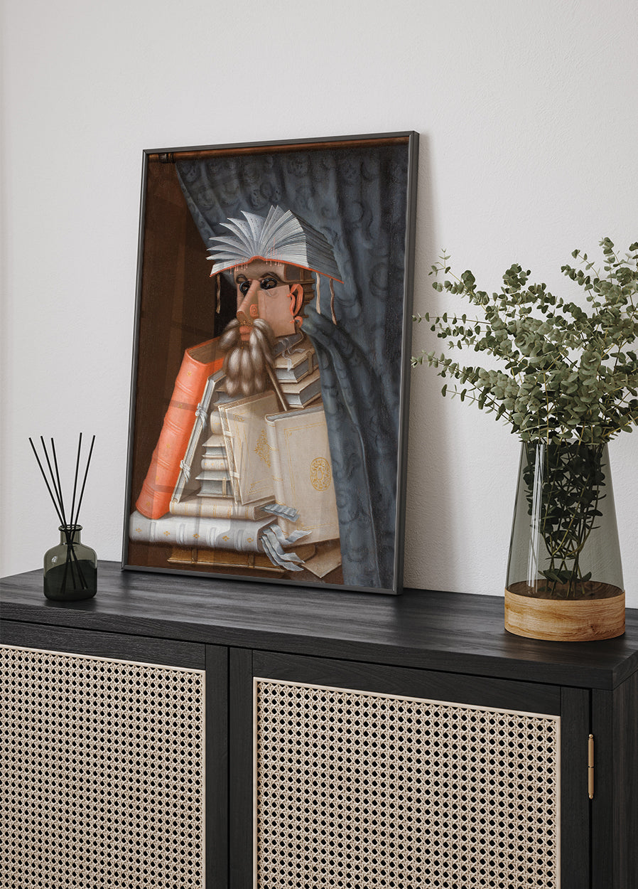 The Librarian By Giuseppe Arcimboldo Poster - Posterbox.dk