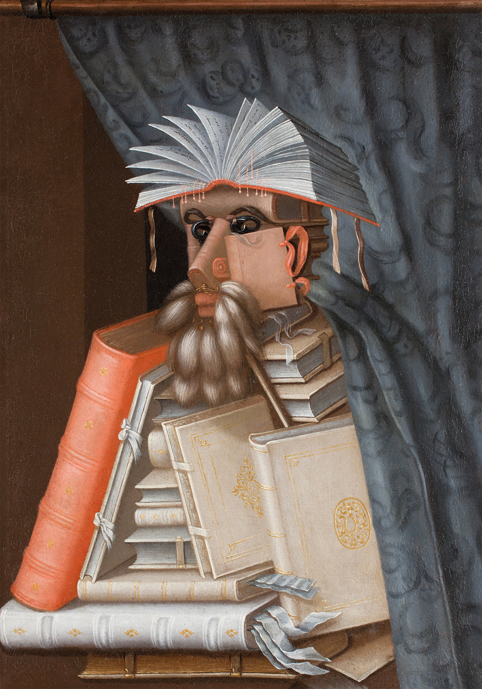 The Librarian By Giuseppe Arcimboldo Poster - Posterbox.dk