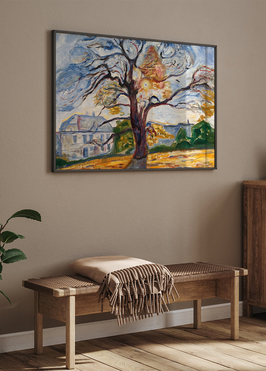 The Oak By Edvard Munch Poster - Posterbox.dk