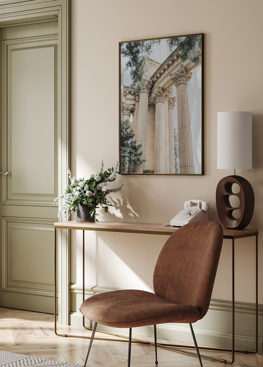 The Palace Of Fine Arts, San Francisco Poster - Posterbox.dk