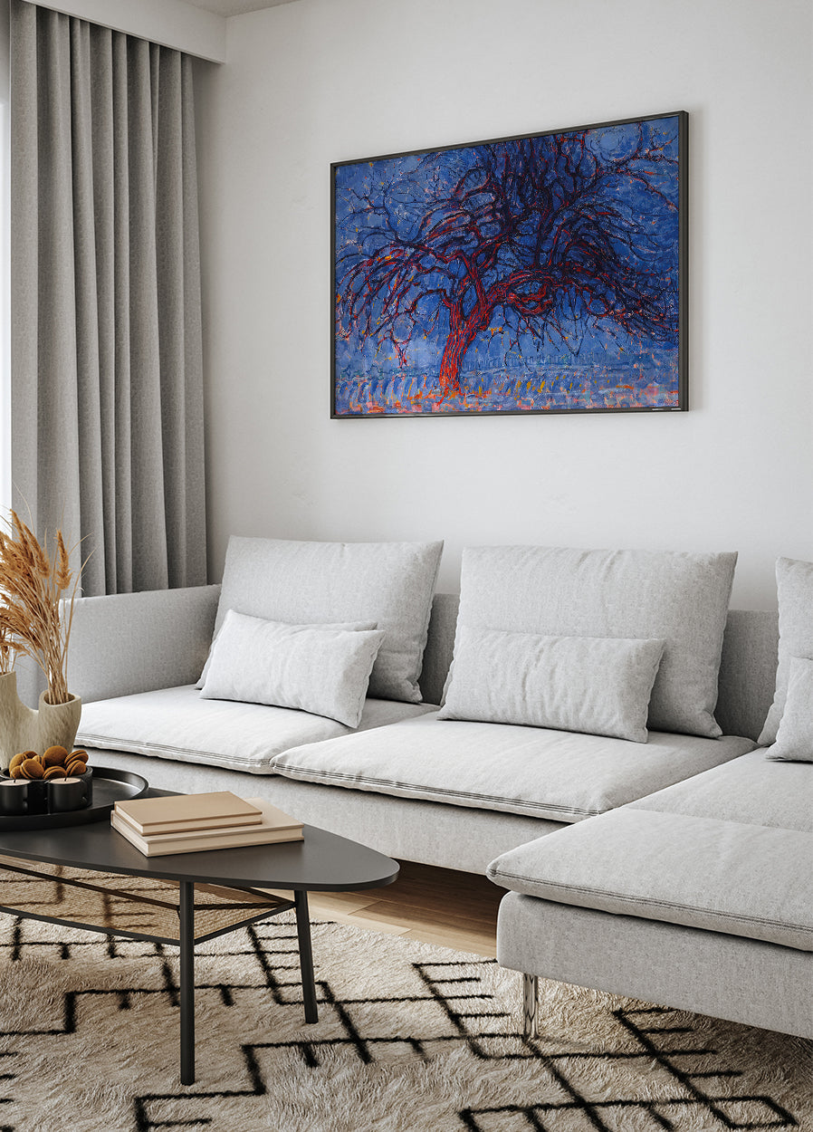 The Red Tree By Piet Mondrian Poster - Posterbox.dk