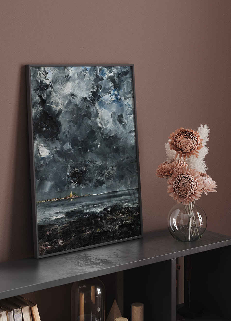 The Town By August Strindberg Poster - Posterbox.dk