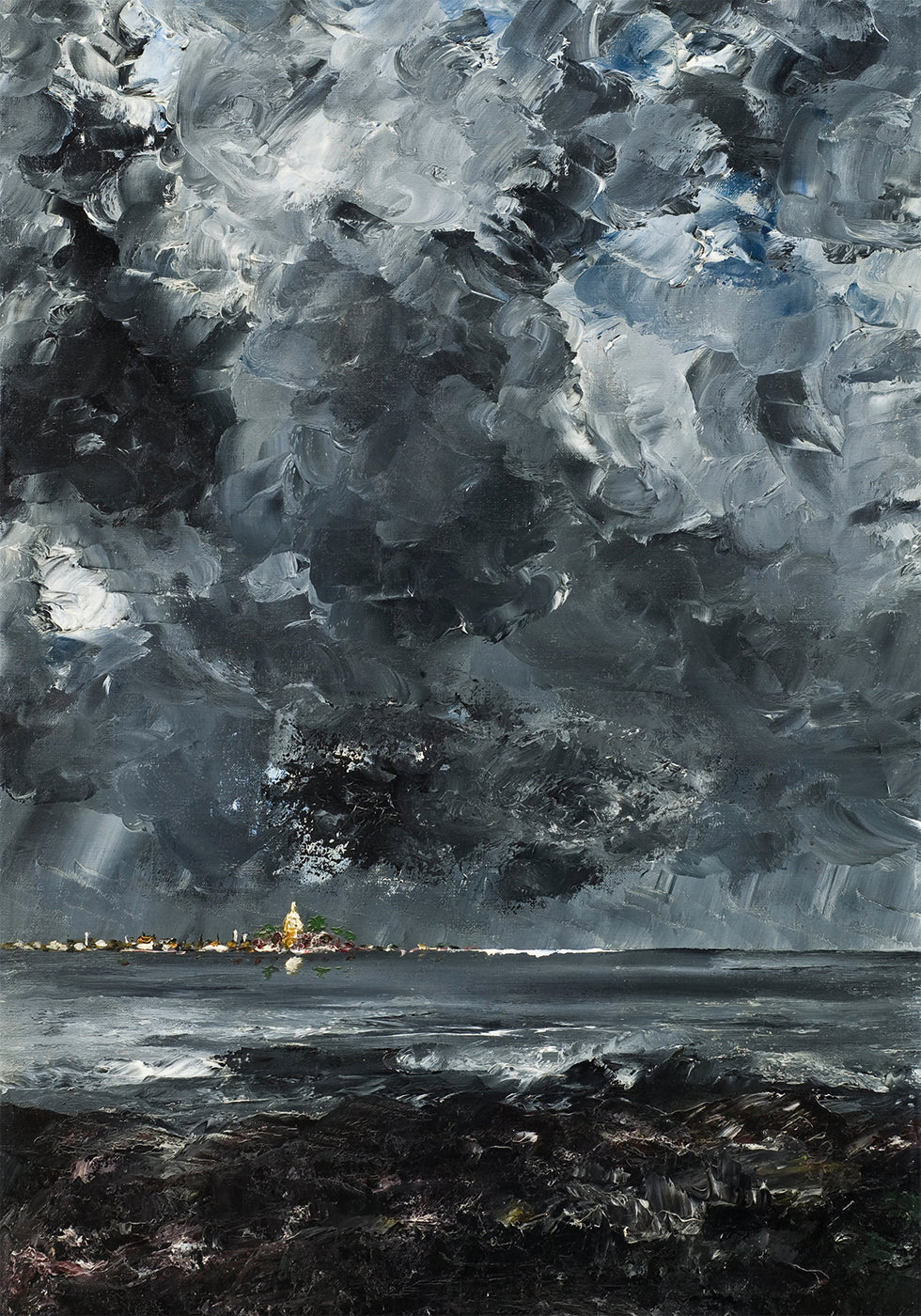 The Town By August Strindberg Poster - Posterbox.dk