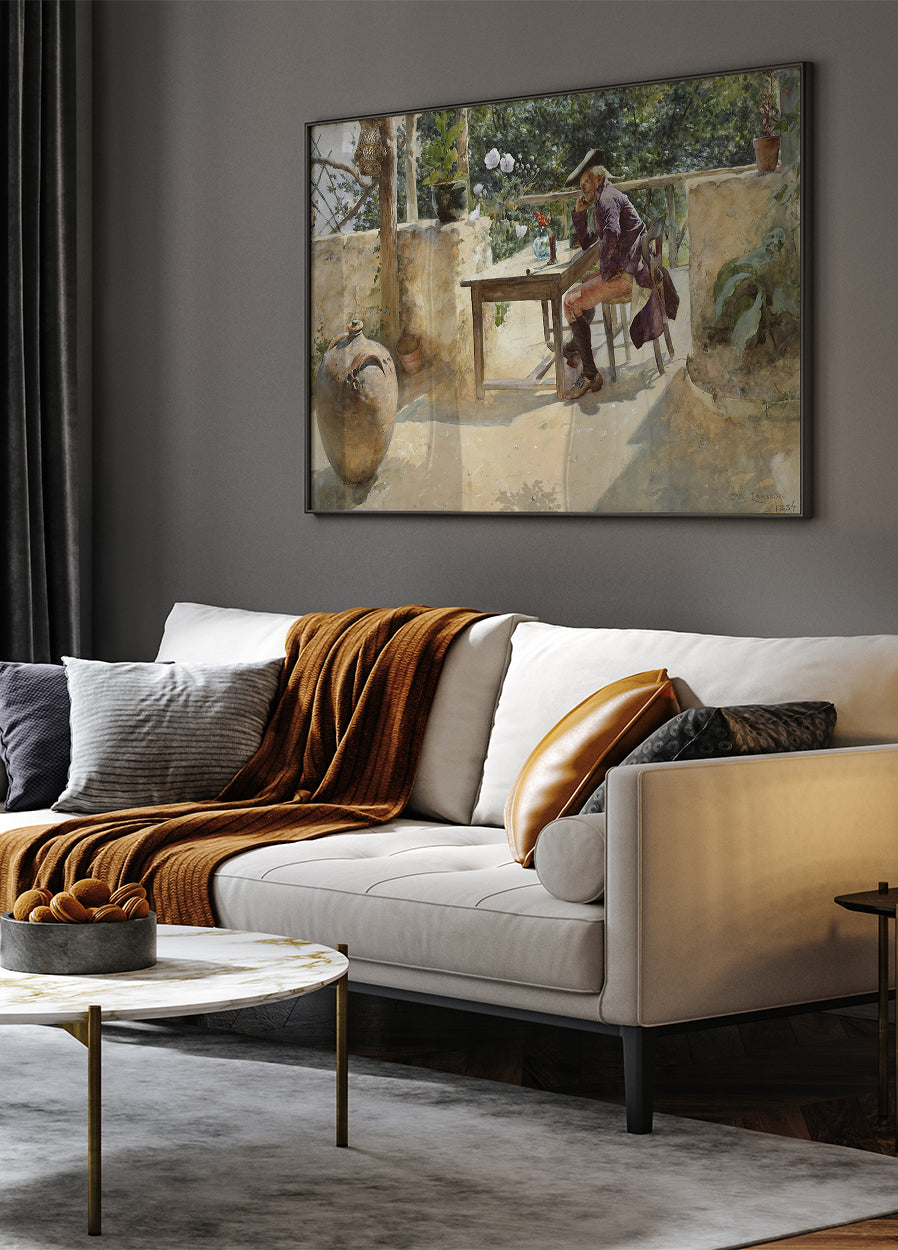 The Vine By Carl Larsson Poster - Posterbox.dk