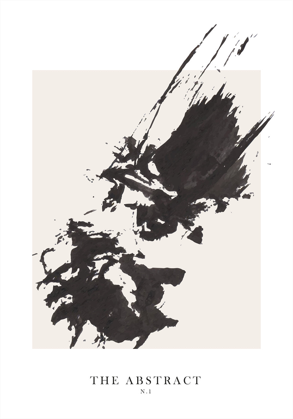 The Abstract No. 1 Poster - Posterbox.dk