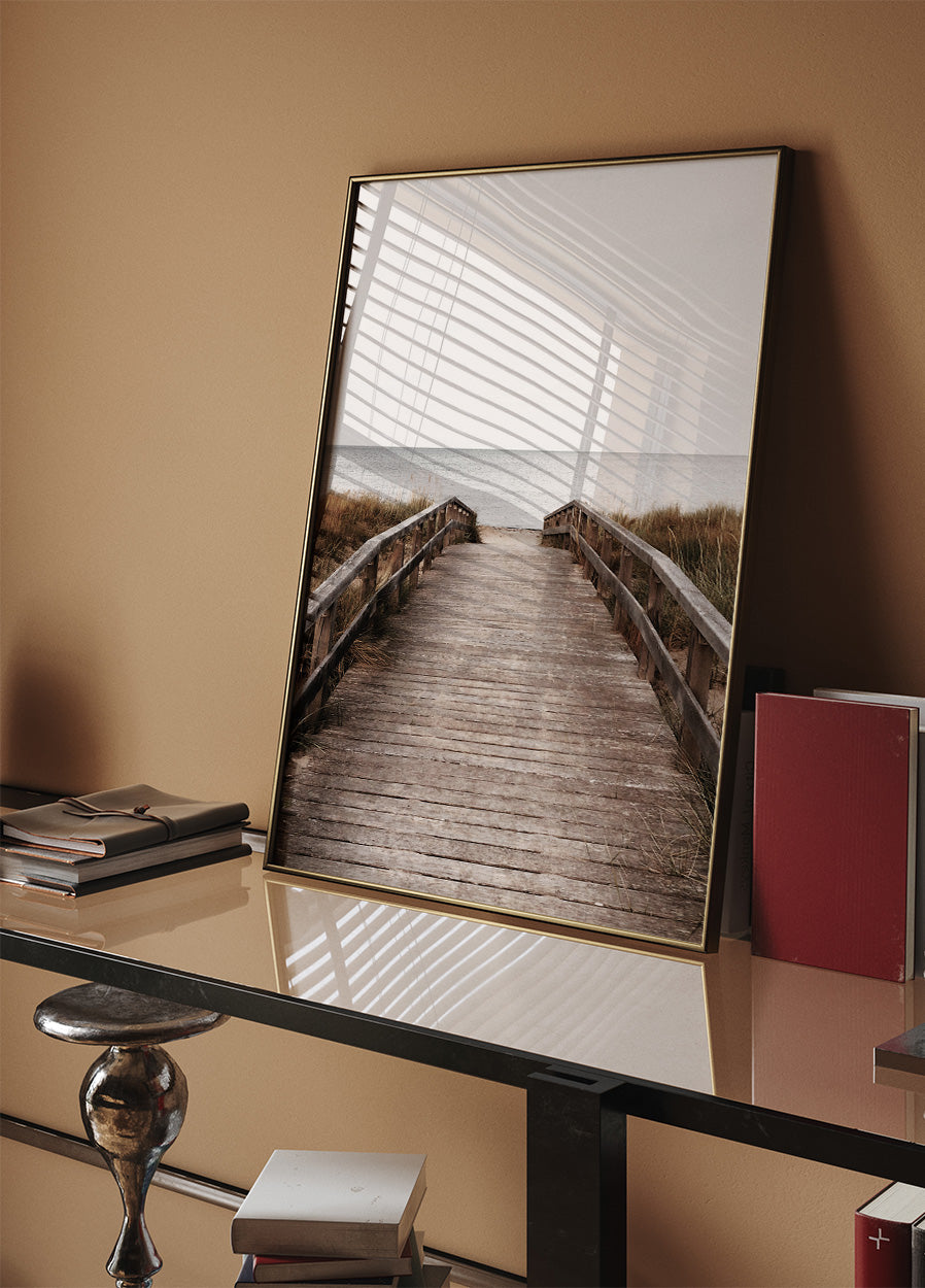 The Path To The Beach Poster - Posterbox.dk