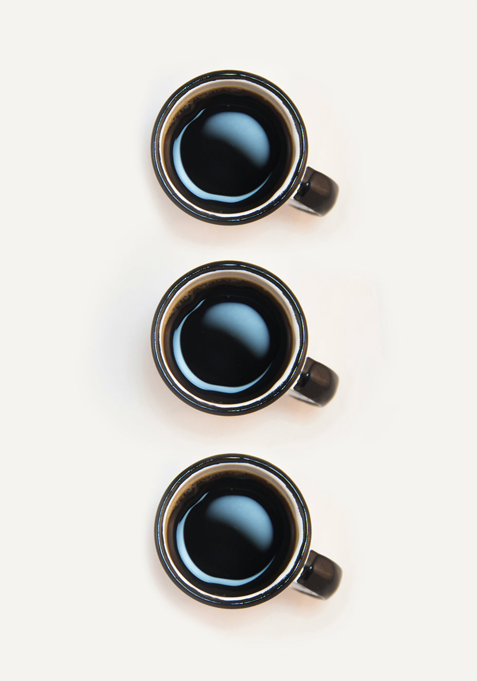 Three Cups Of Coffee Poster - Posterbox.dk