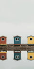 Three Cute Building in Cavendish, Canada Poster - Posterbox.dk