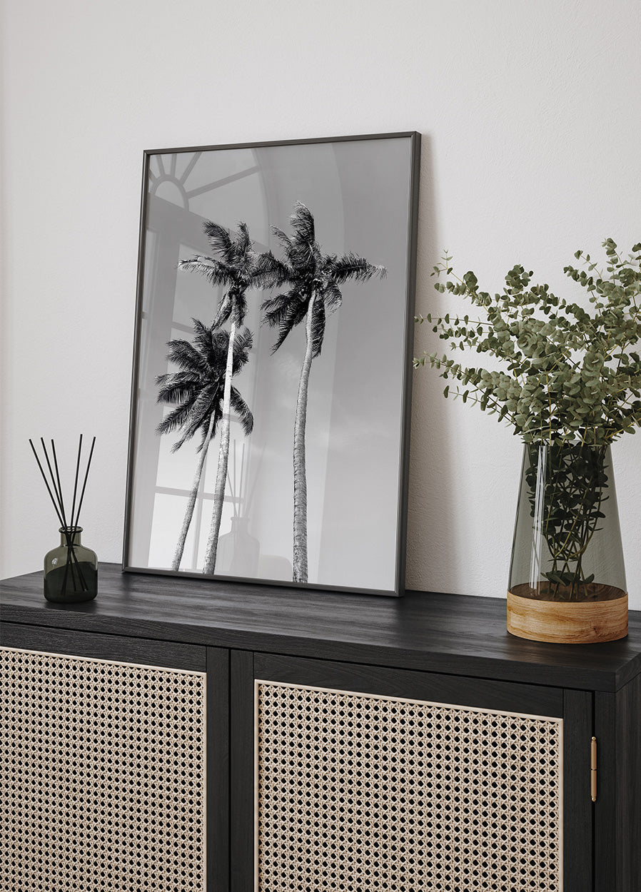 Three Palm Trees Poster - Posterbox.dk