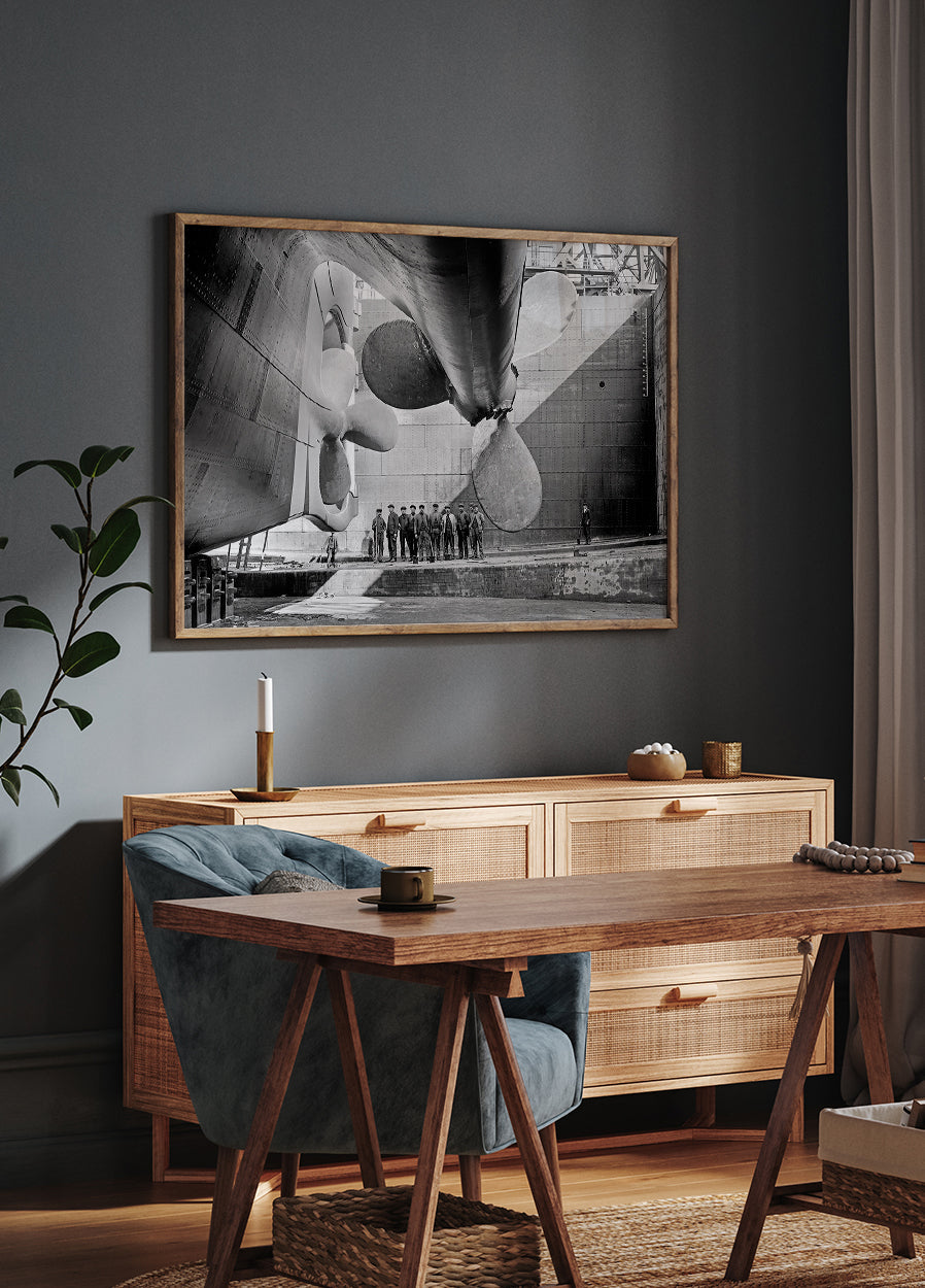 Titanic Rudder Poster - Posterbox.dk