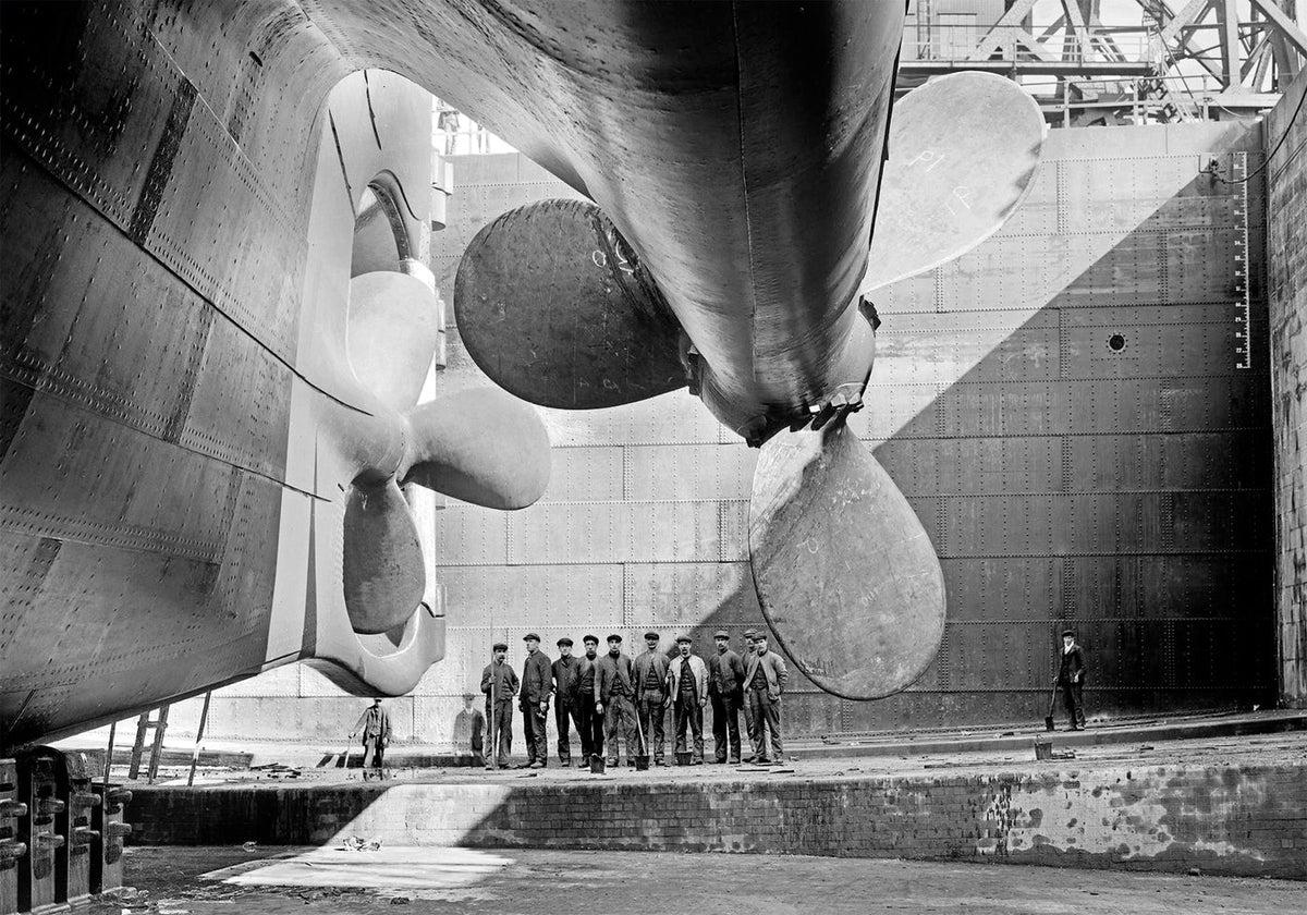 Titanic Rutter Titanic Rudder Plakat | Posterbox