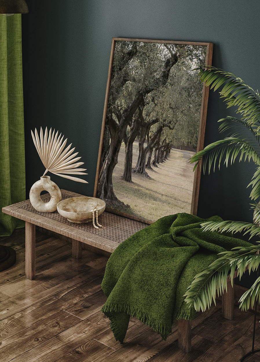 Trail In The Olive Garden Poster - Posterbox.dk