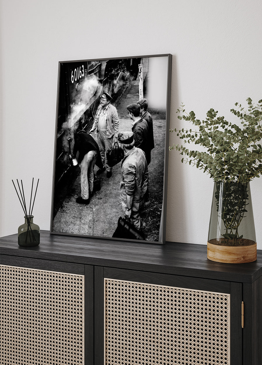 Train Platform Poster - Posterbox.dk