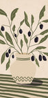 Vase with Olives Poster - Posterbox.dk