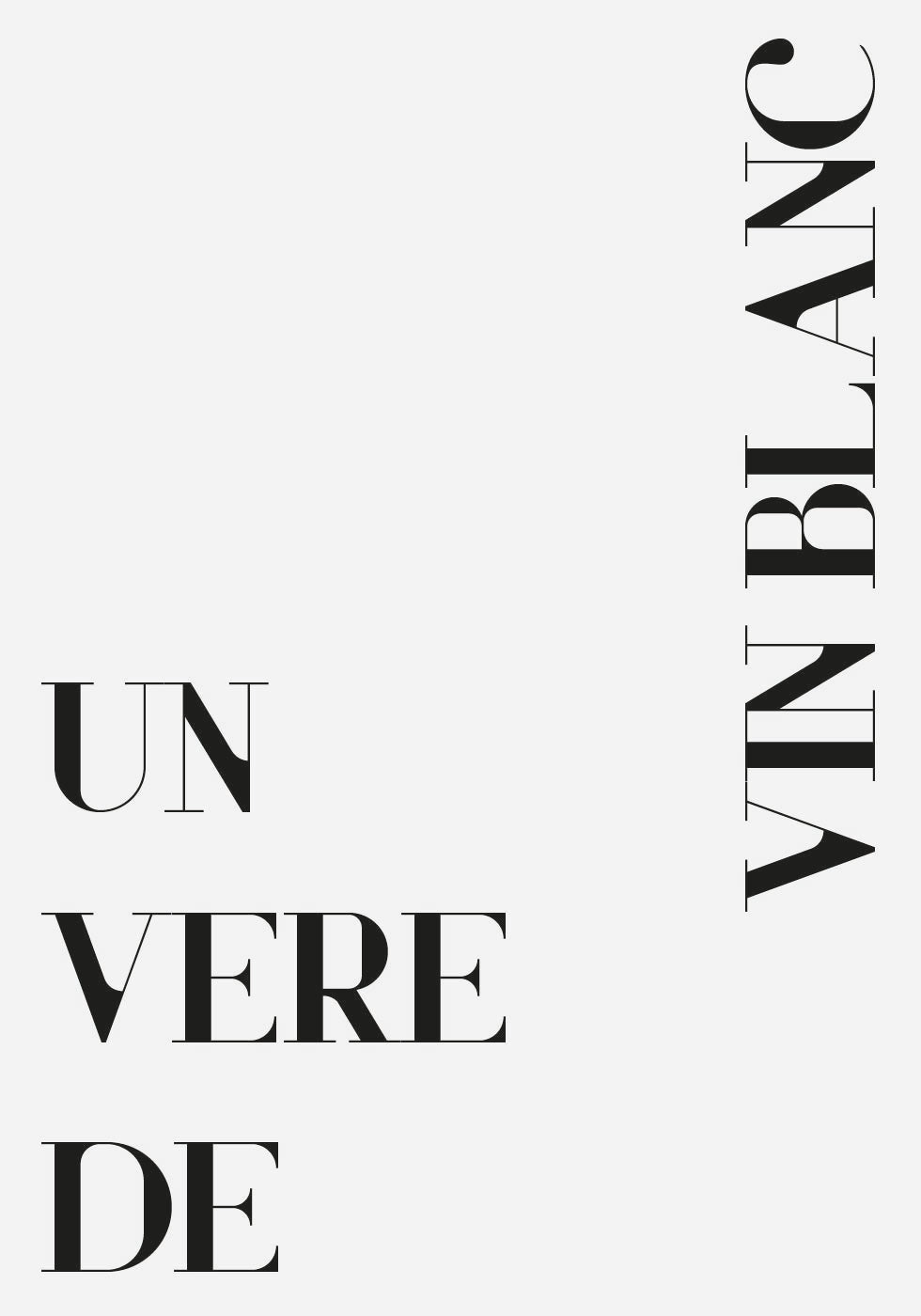 Vin Blanc Poster - Posterbox.dk