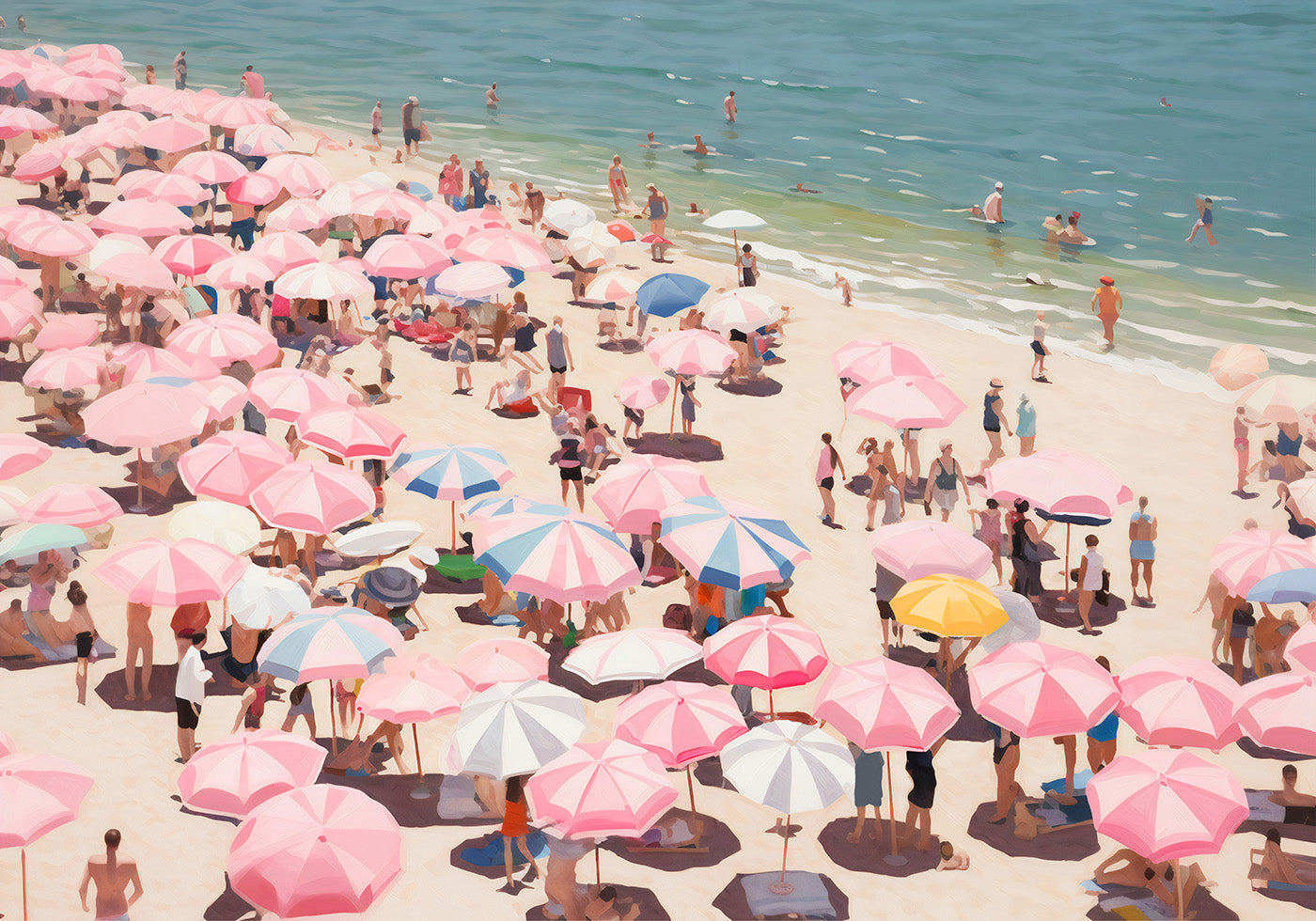 Vintage Beach Poster - Posterbox.dk