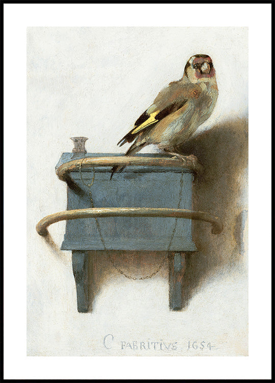 Vintage Bird Painting Poster - Posterbox.dk