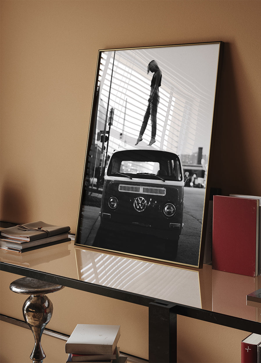 Volkswagen Girl Poster - Posterbox.dk