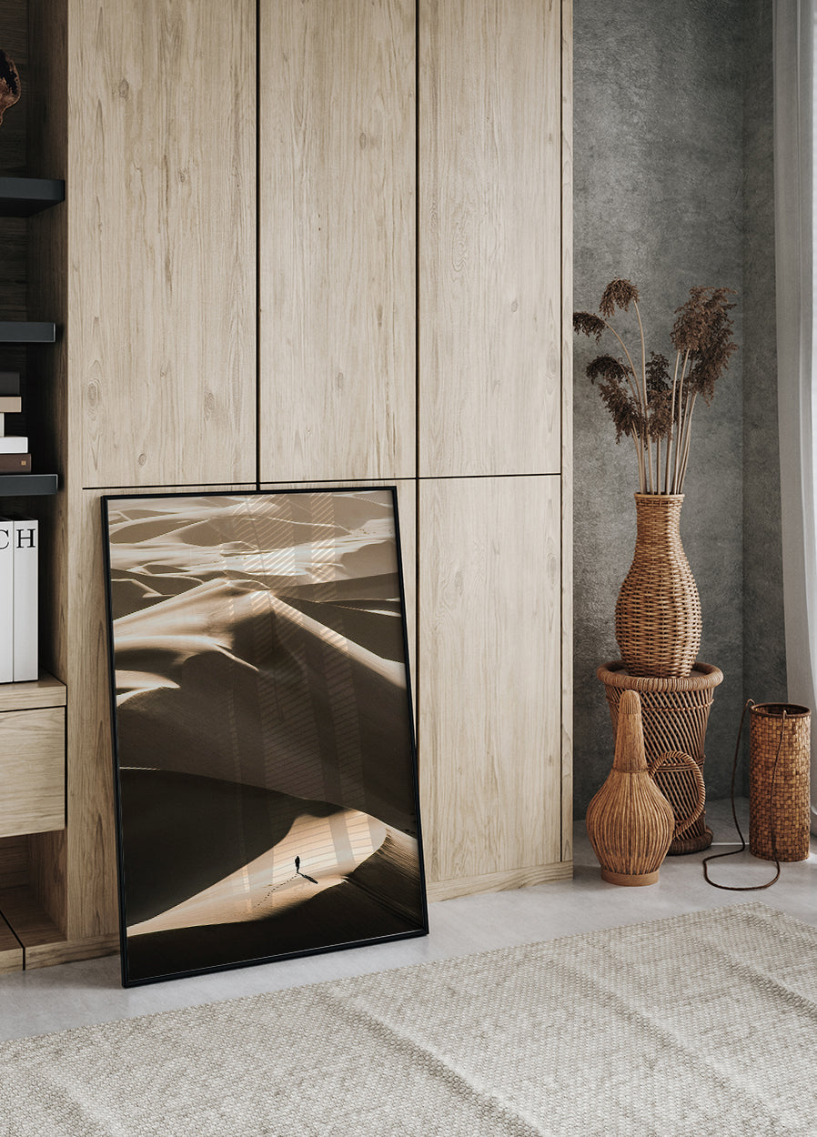 Walking In Desert Poster - Posterbox.dk