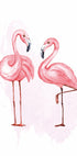 Watercolor Flamingos Poster - Posterbox.dk