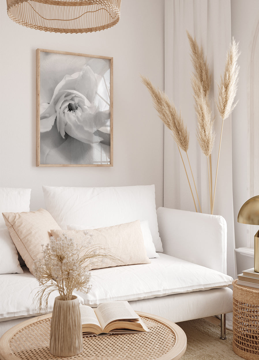 White Rose No. 1 Poster - Posterbox.dk